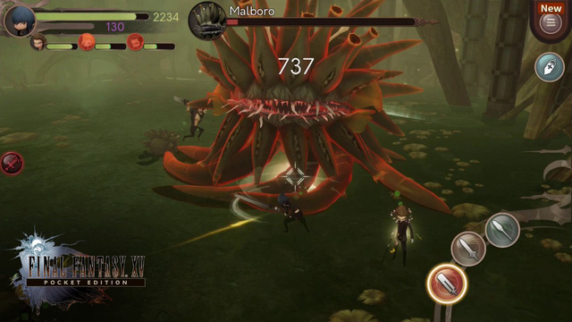 Final Fantasy XV: Pocket Edition vừa hé lộ gameplay đầy ấn tượng